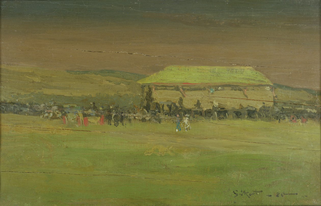 Dieppe Races, 1885 af Walter Richard Sickert