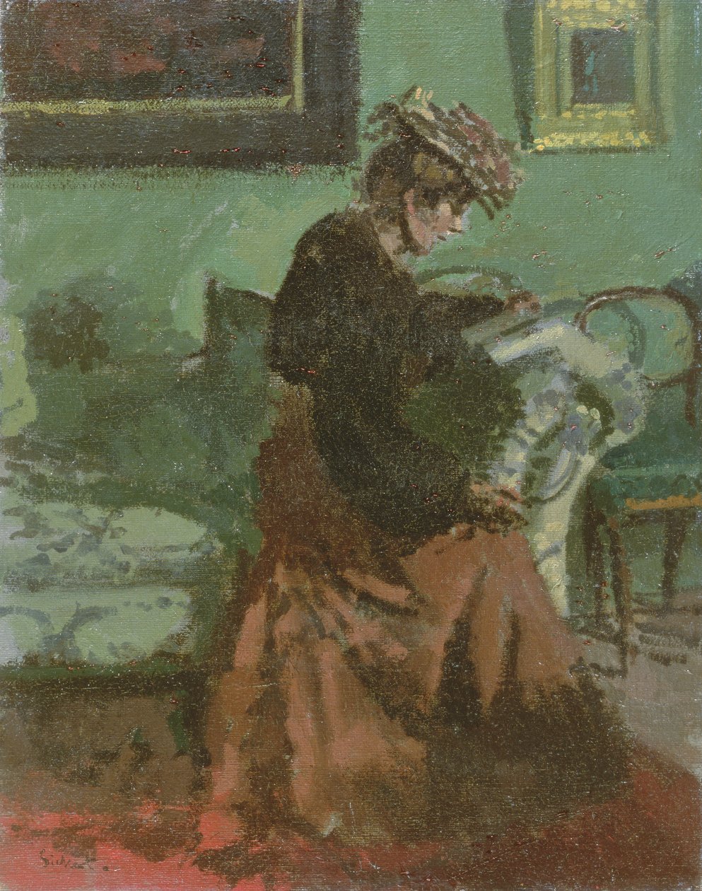 Helene Thumbt, påskedag af Walter Richard Sickert