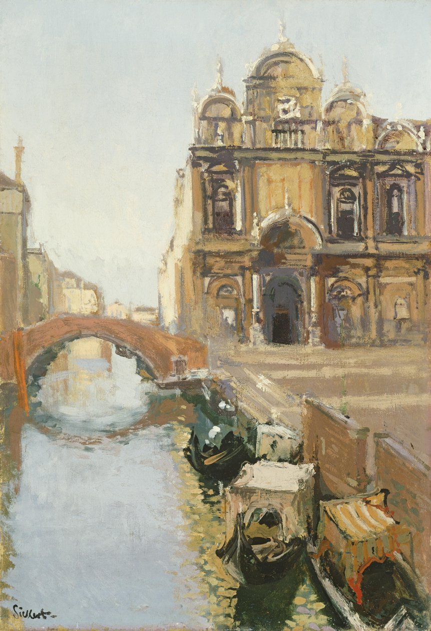 Civilhospitalet, Venedig af Walter Richard Sickert