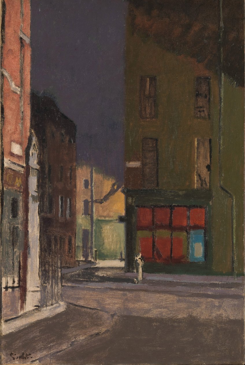 Maple Street, London, ca. 1915-23 af Walter Richard Sickert