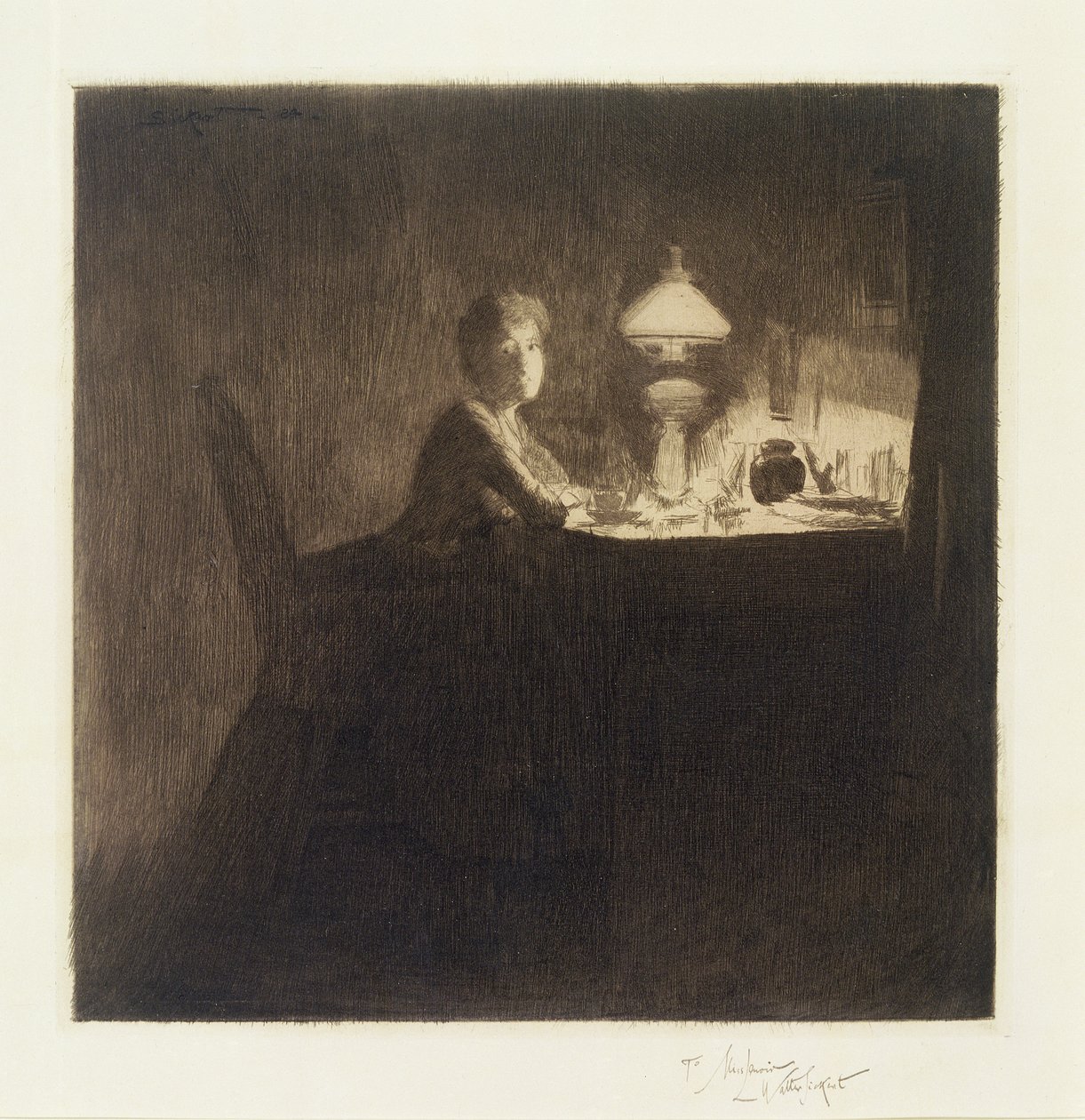 Den fungerende leder, 1884 af Walter Richard Sickert