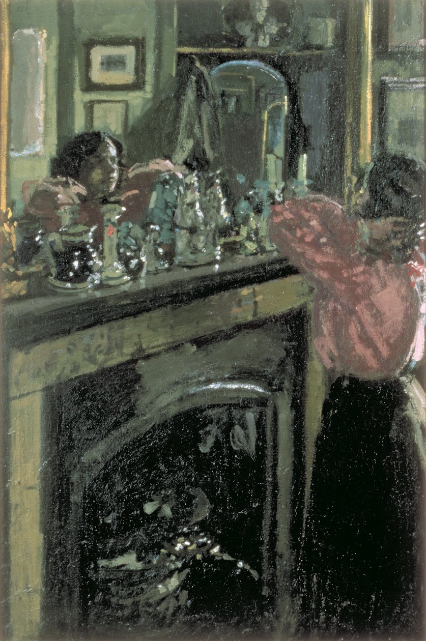 Mantelstykket, ca. 1907 af Walter Richard Sickert