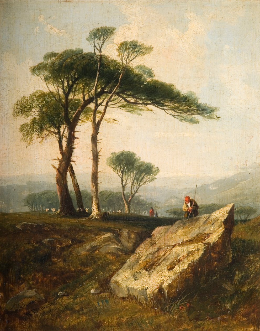 Clarenton Downs, 1844 (panel) af Walter Williams