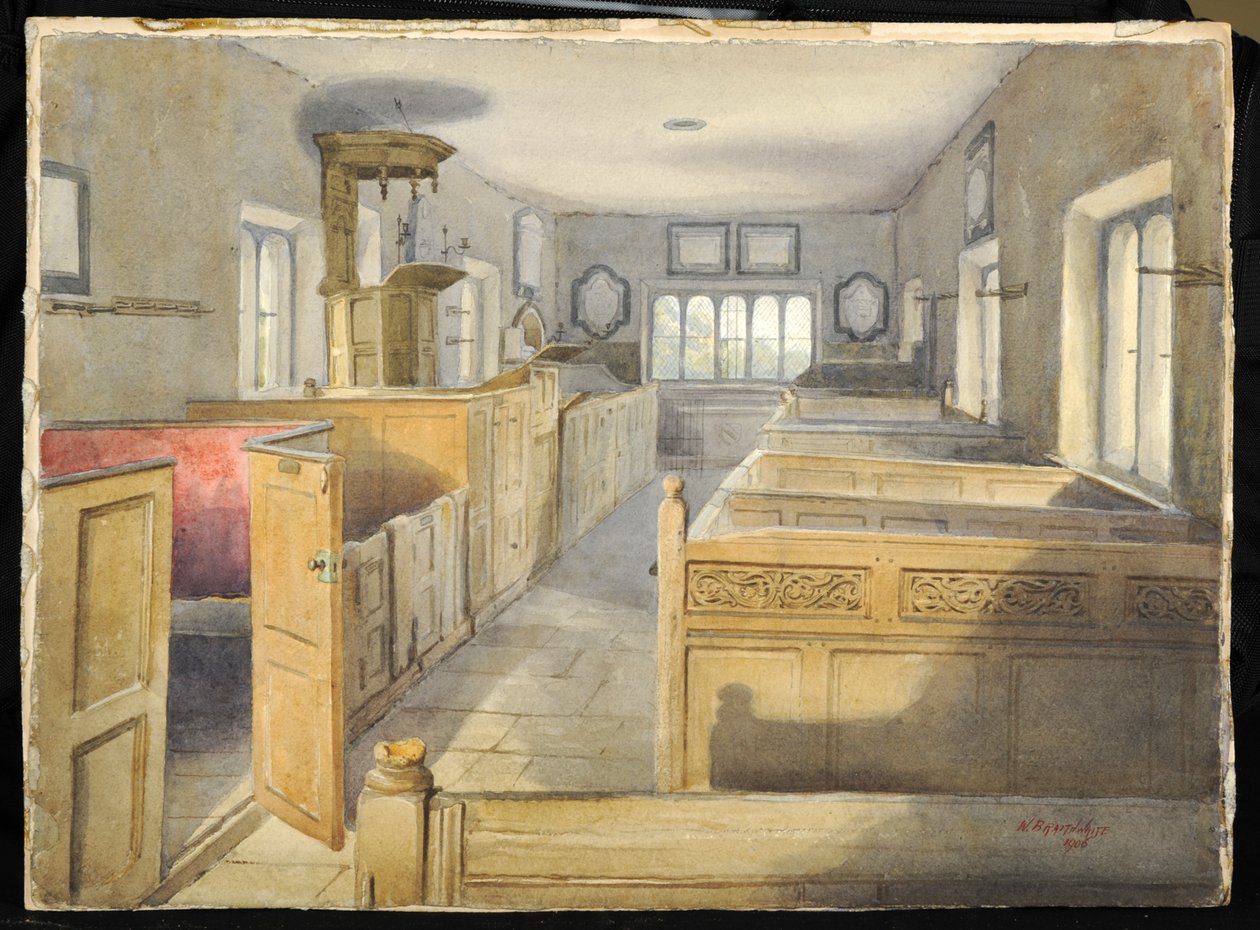 Bramhope puritanske kapel af Walter Braithwaite