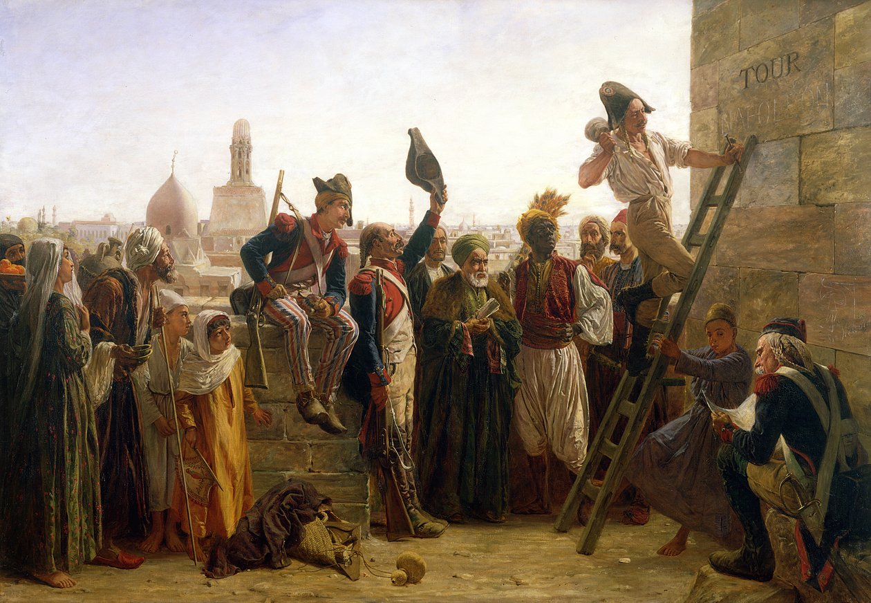 Franskmændene i Kairo i 1800, 1884 af Walter Charles Horsley