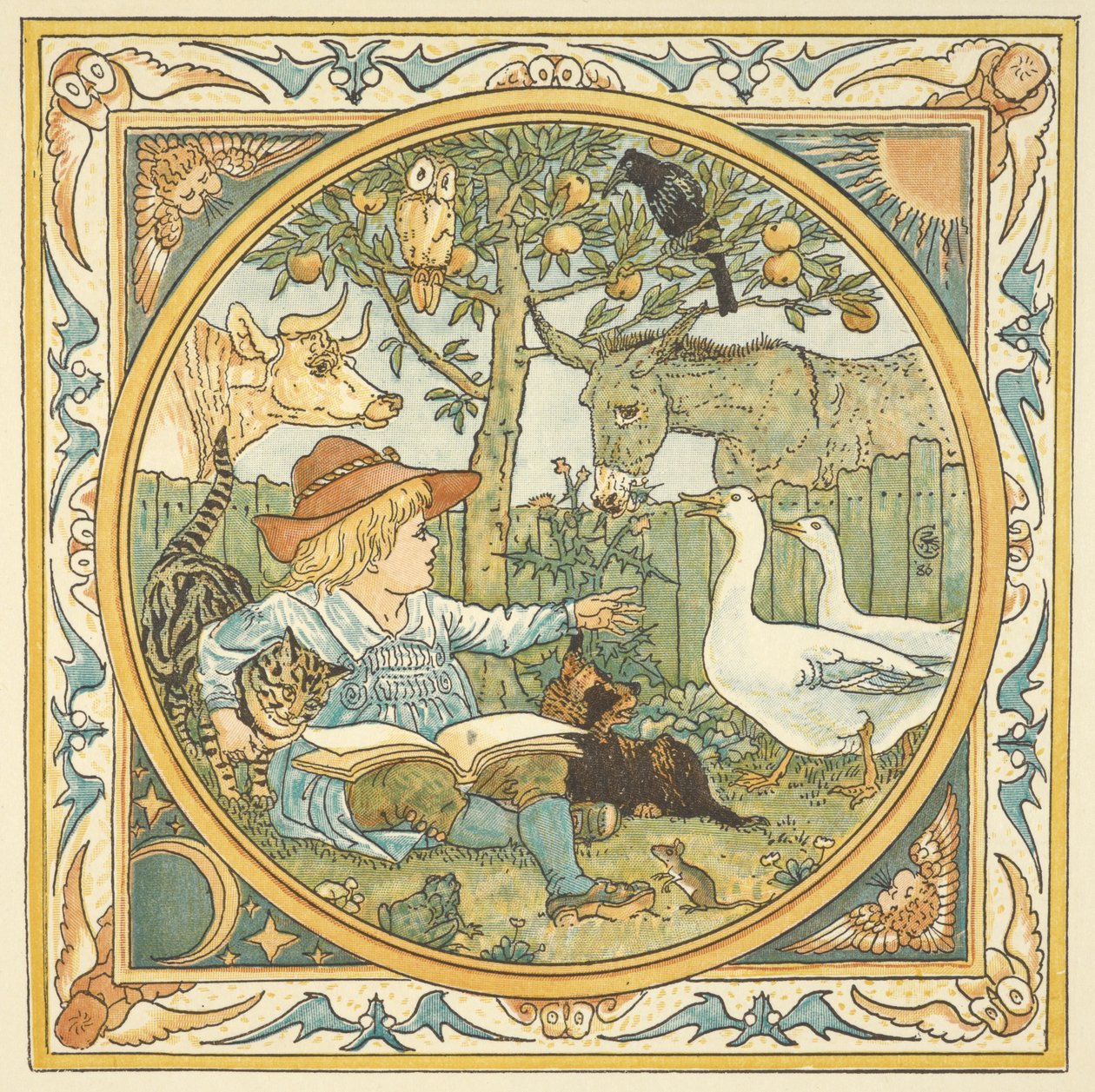 Farveillustration til 