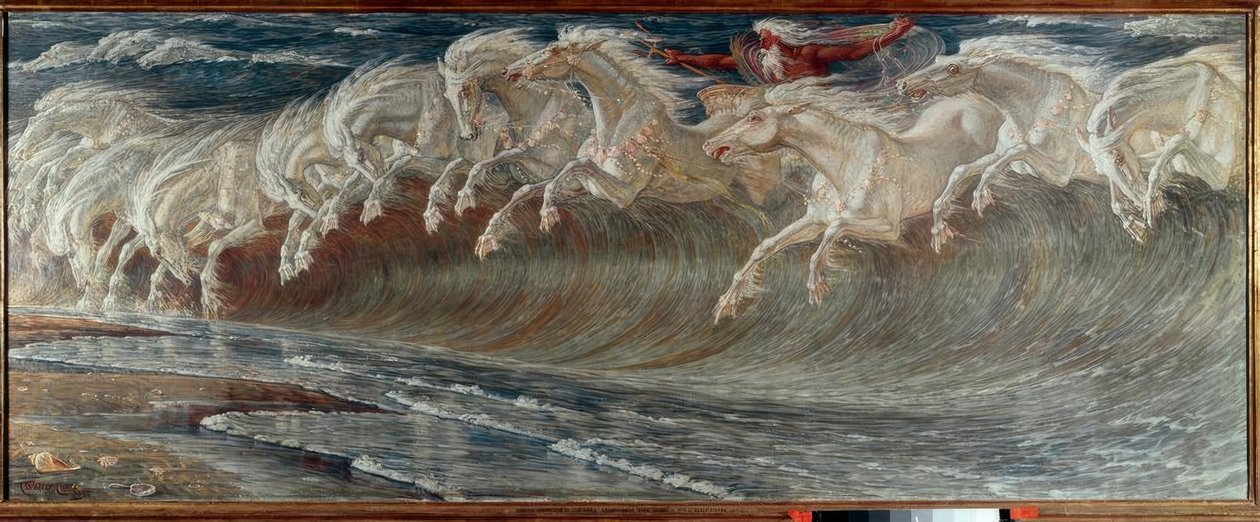 Neptuns heste af Walter Crane