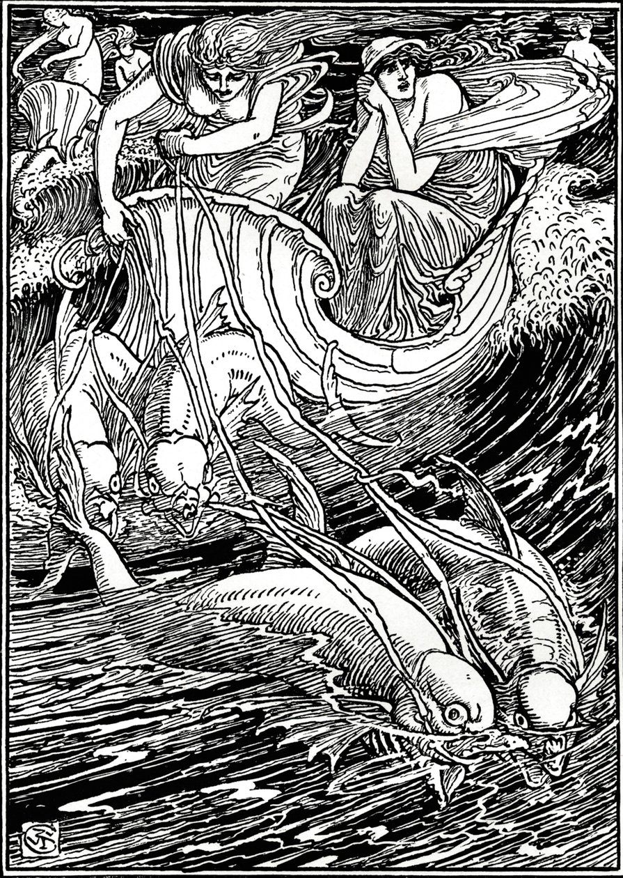 Illustration til Faerie Queene, c1890, 1897 af Walter Crane