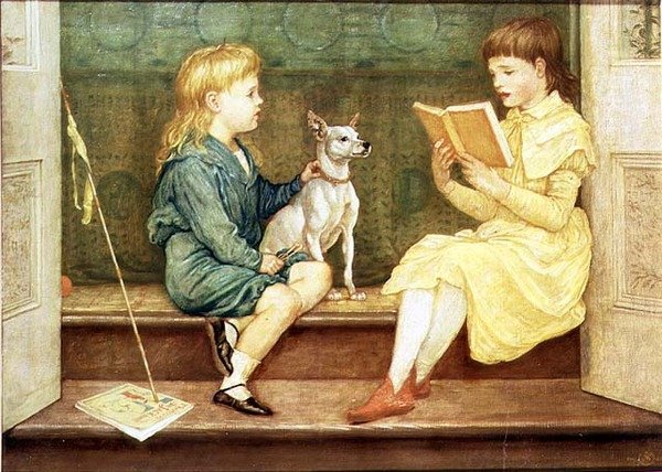 Lionel og Beatrice Crane af Walter Crane