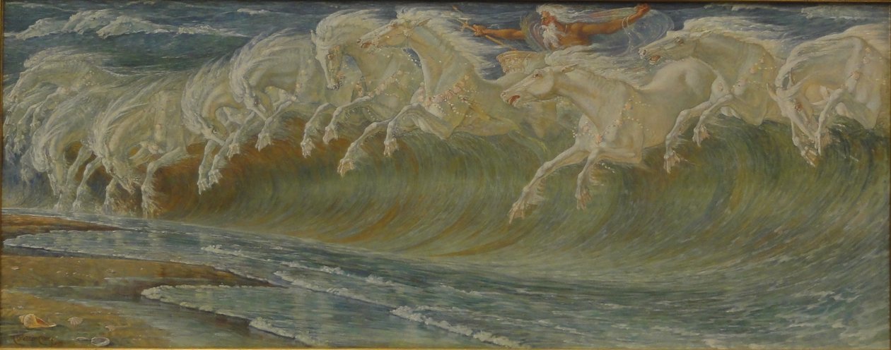 Neptuns heste af Walter Crane
