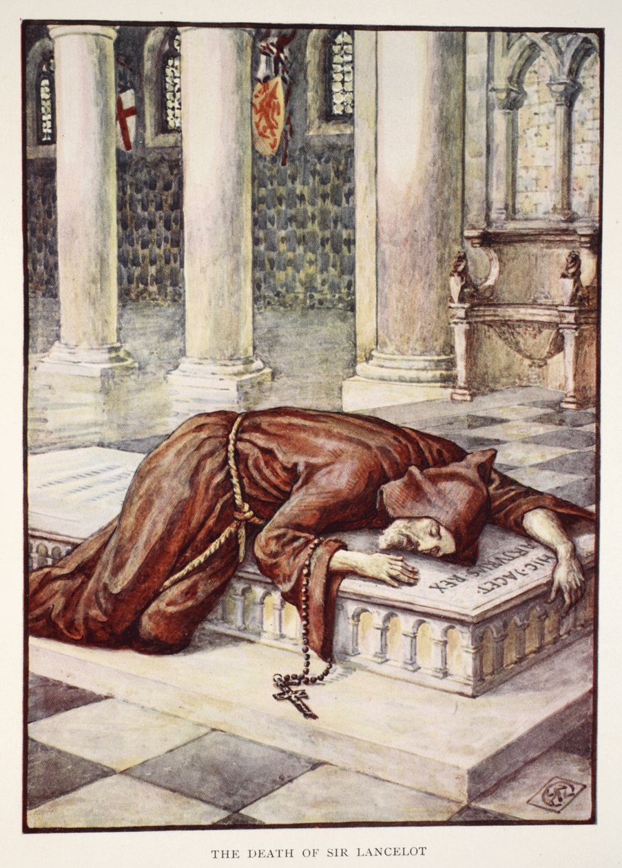 The Death of Sir Lancelot, fra 