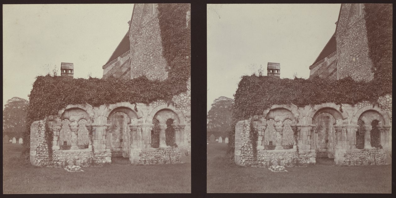 Boxgrove Priory, Boxgrove, Chichester, West Sussex, 1913. af Walter Edward Zehetmayr