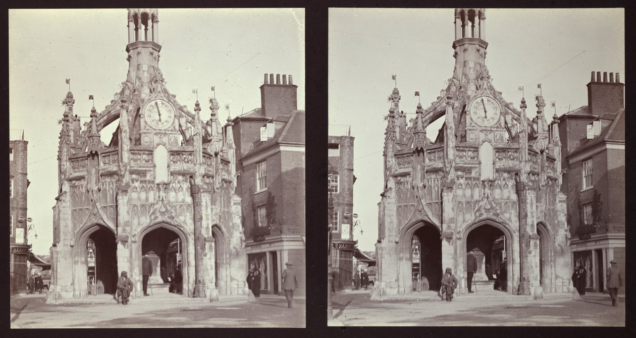 Market Cross, Chichester, West Sussex, 1913. af Walter Edward Zehetmayr