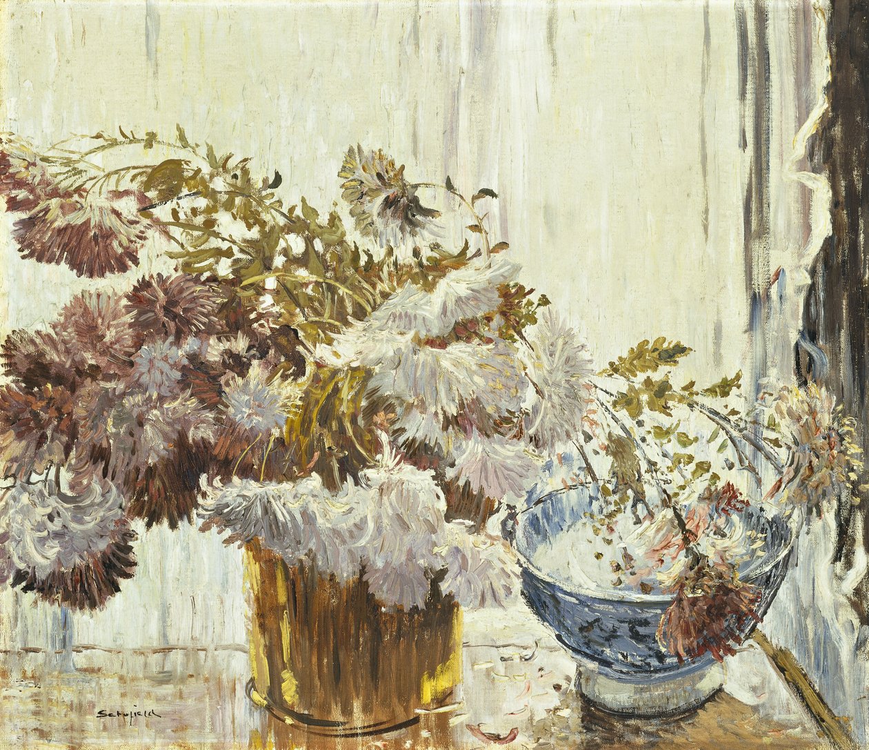 Krysantemum af Walter Elmer Schofield