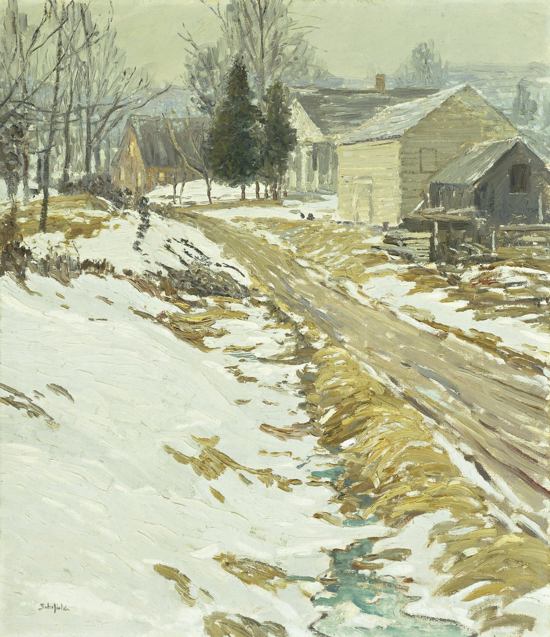 Frost morgen af Walter Elmer Schofield