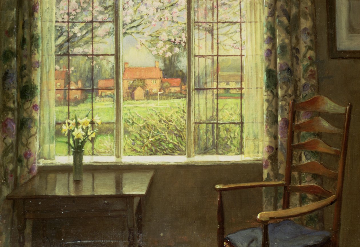 Gennem et vindue af Walter Farmer