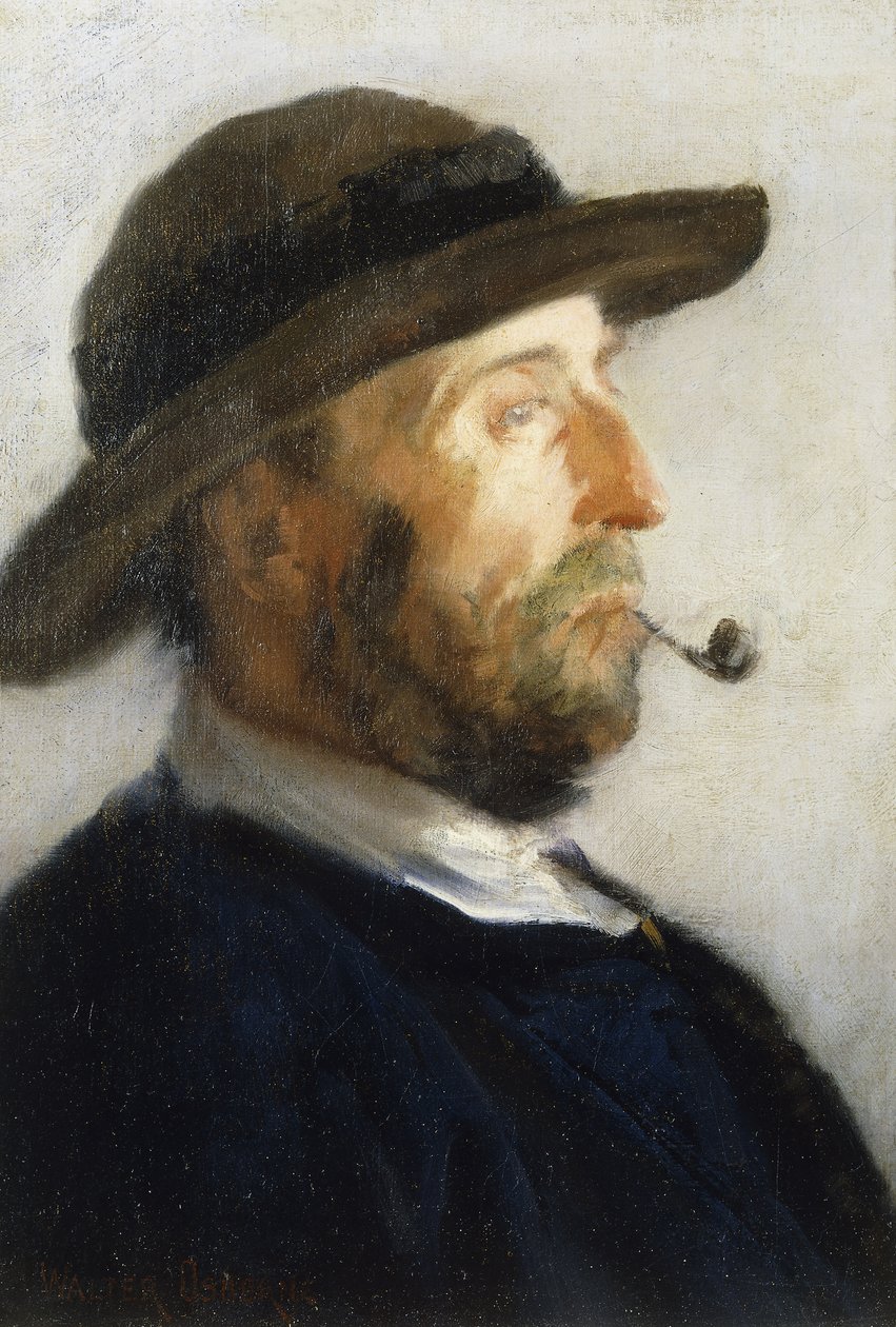 Portræt af en kunstner, 1884 af Walter Frederick Osborne