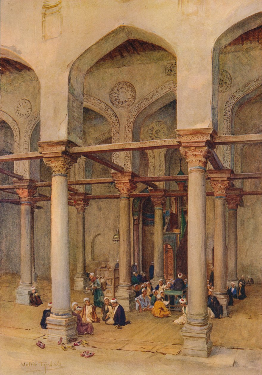 Arabisk skole, c1905, 1912 af Walter Frederick Roofe Tyndale