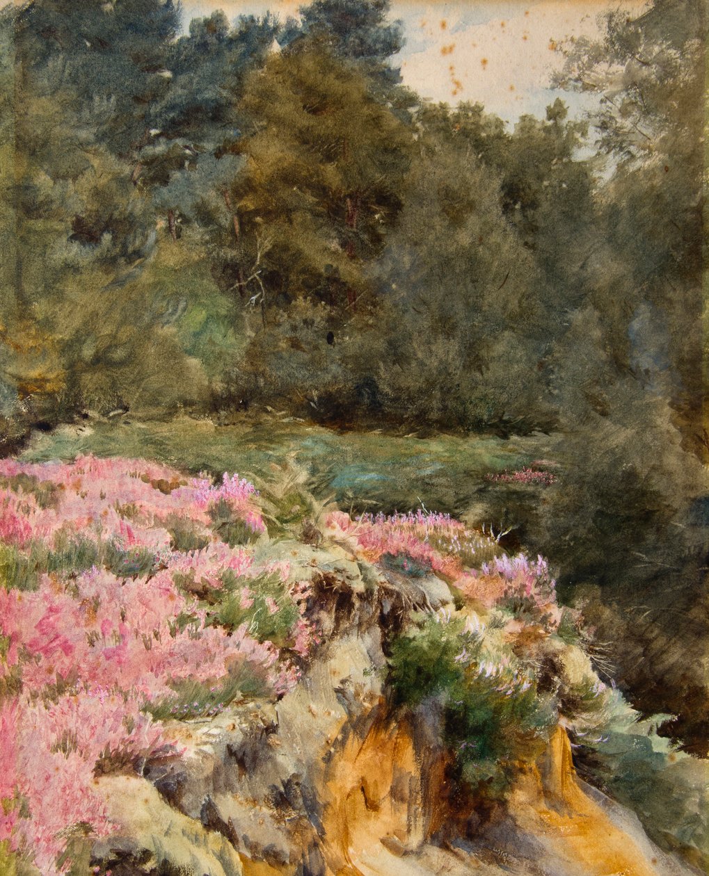 Gravel Pit Head, Royden (akvarel) af Walter Frederick Roofe Tyndale