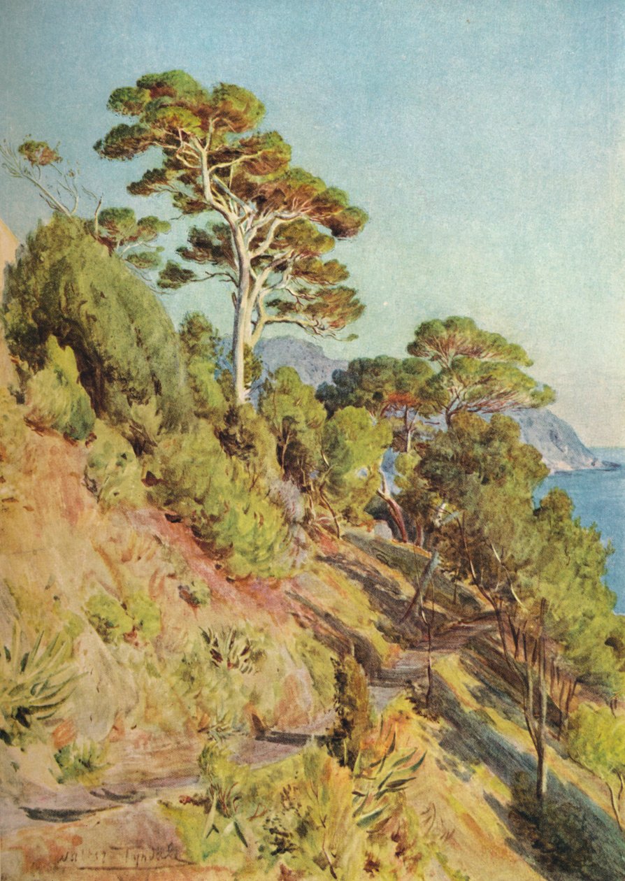 I Villa Piuma, Sestri Levante, c1910, 1912 af Walter Frederick Roofe Tyndale