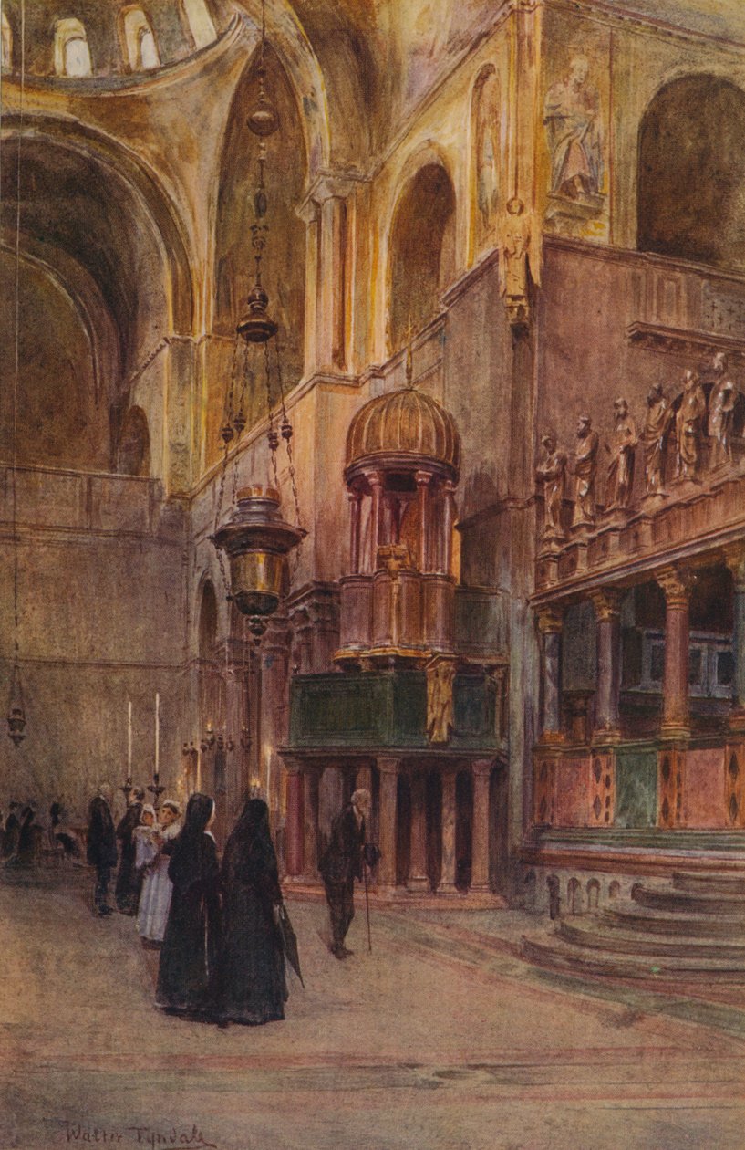 St. Marks interiør, ca. 1900 1913 af Walter Frederick Roofe Tyndale