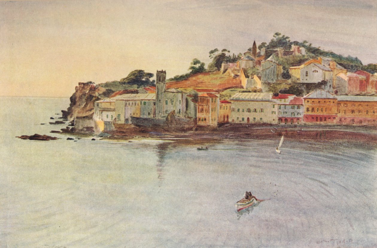 Halvøen, Sestri Levante, c1910, 1912 af Walter Frederick Roofe Tyndale