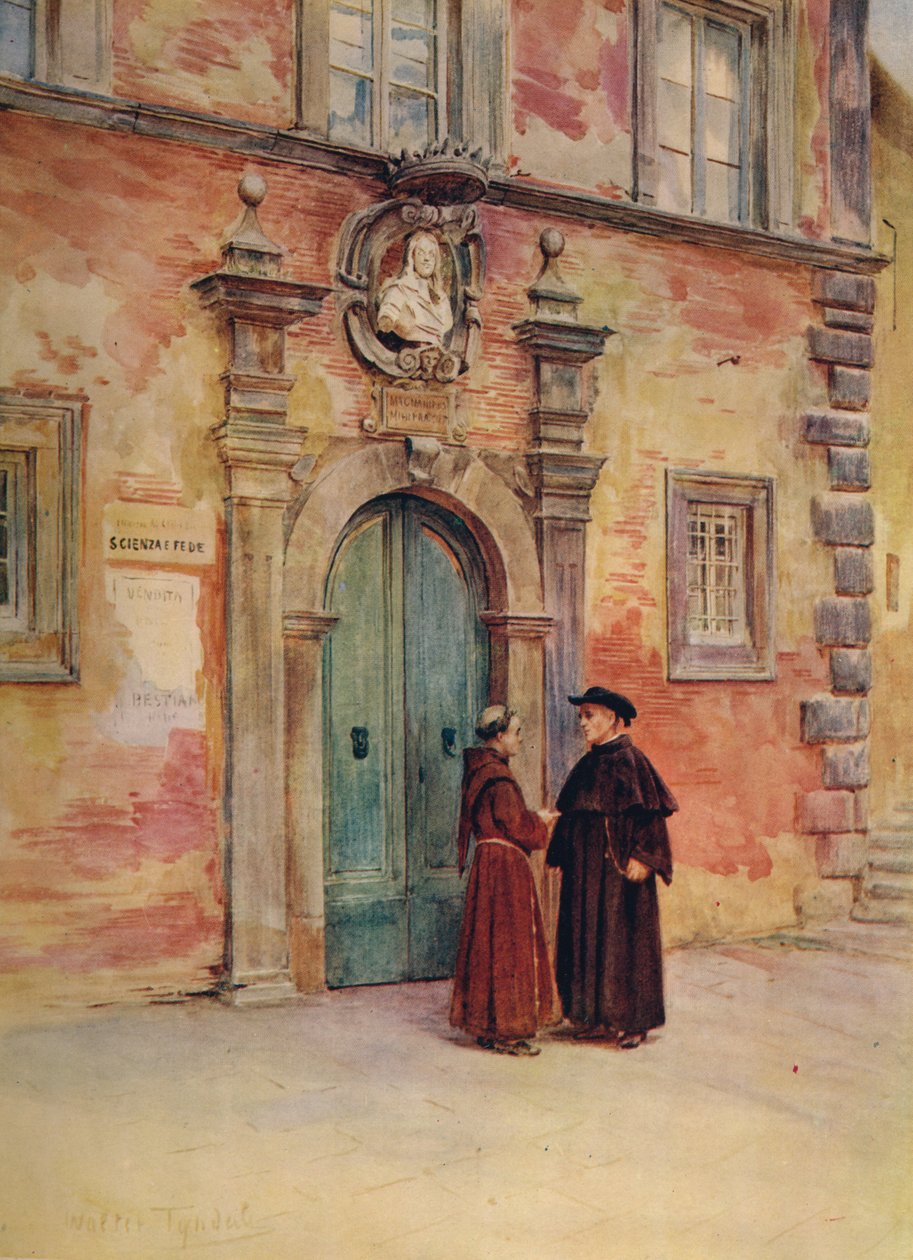 Palazzo Negroni, Montepulciano, c1900 1913 af Walter Frederick Roofe Tyndale