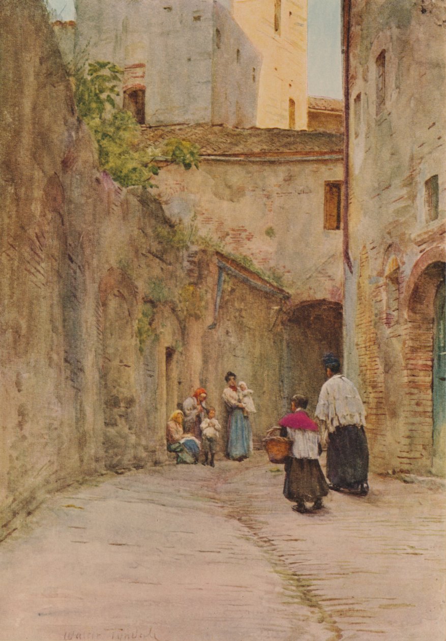 Husenes Velsignelse, c1910, 1912 af Walter Frederick Roofe Tyndale