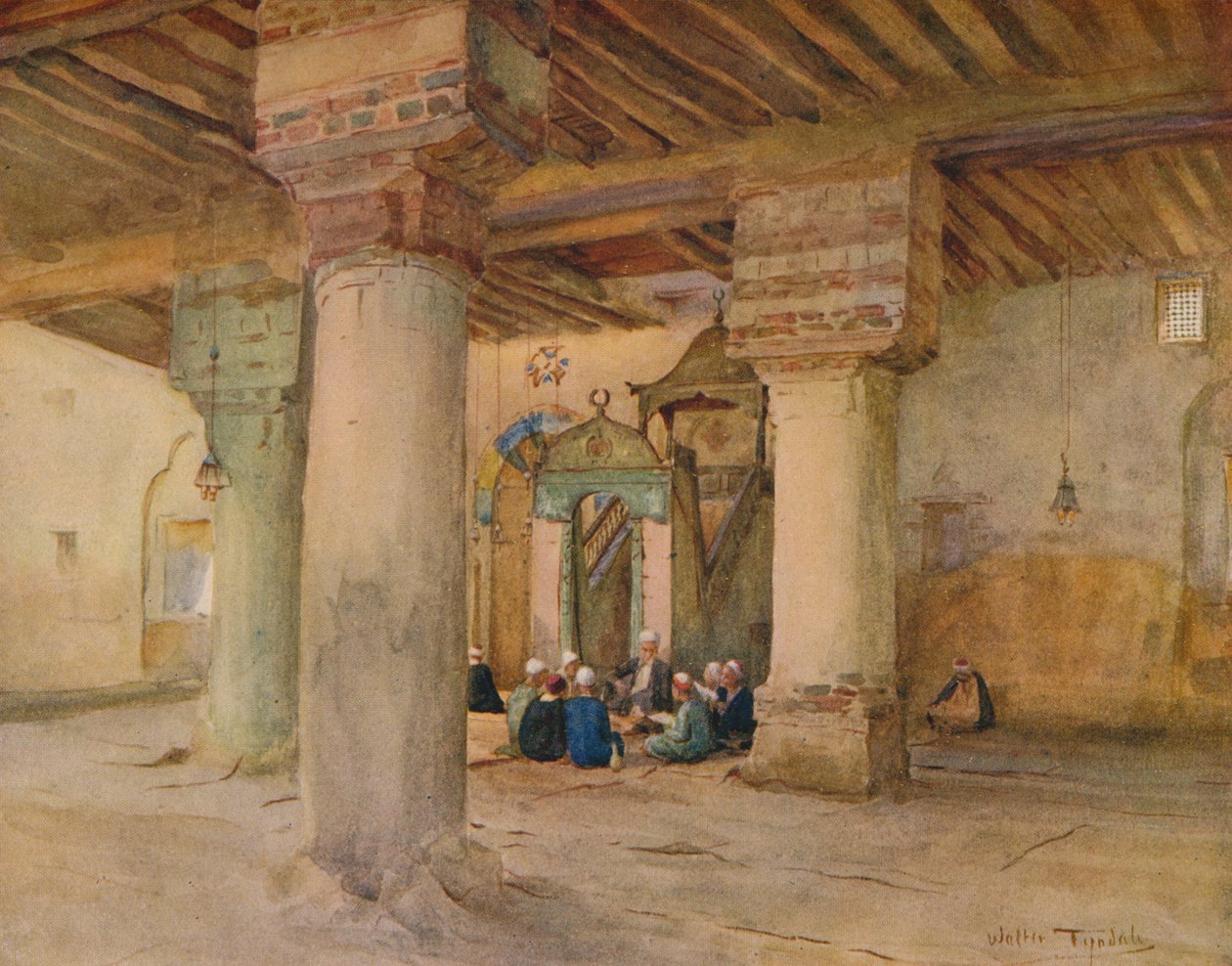 Moskeen i Kosseir, c1905, 1912 af Walter Frederick Roofe Tyndale