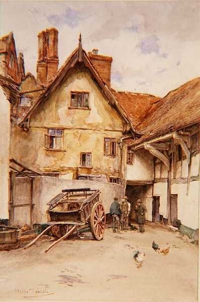 The Ship Inn, Shrewsbury af Walter Frederick Roofe Tyndale