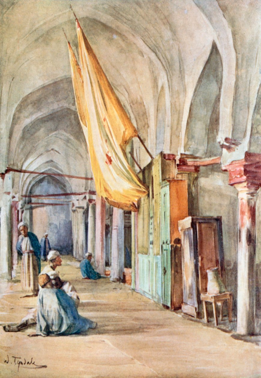 Sakhluns helligdom, Rosetta (farvelitografi) af Walter Frederick Roofe Tyndale