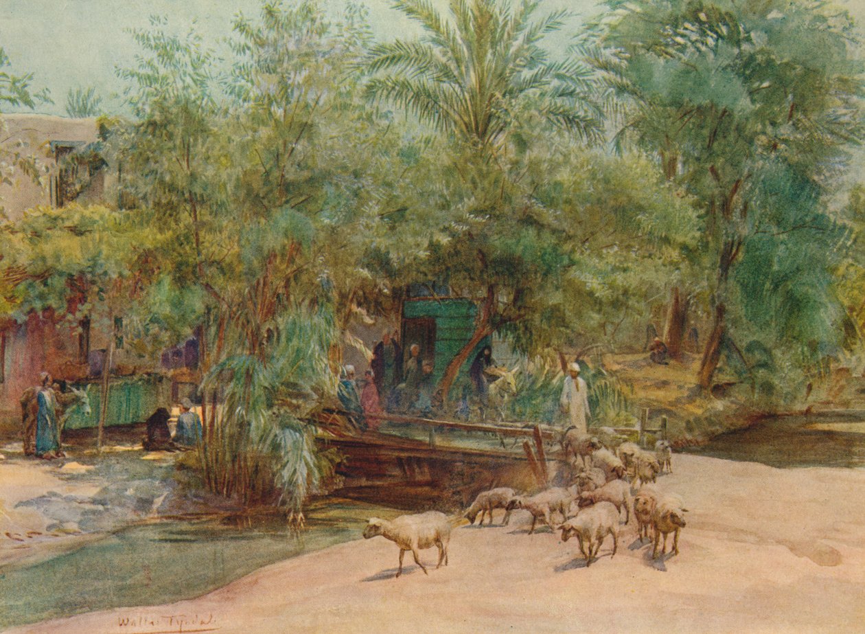 Landsbyen Marg, c1905, 1912 af Walter Frederick Roofe Tyndale