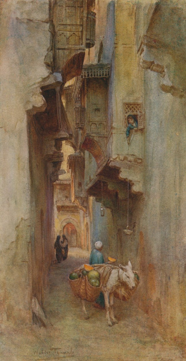 Vandmelon sælger, c1905, 1912 af Walter Frederick Roofe Tyndale