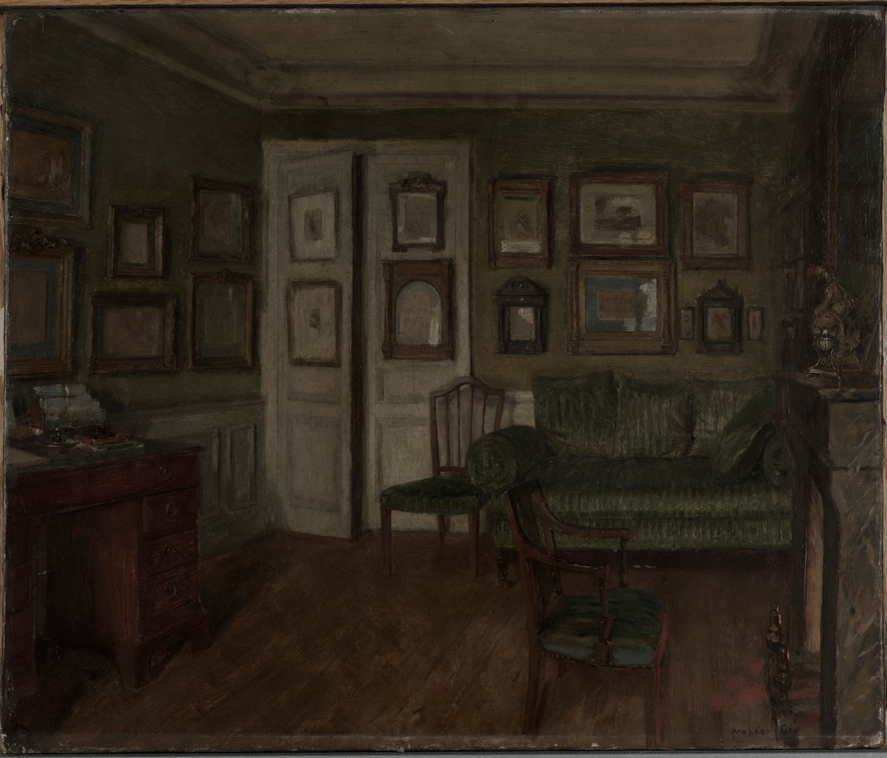 Et interiør af Walter Gay