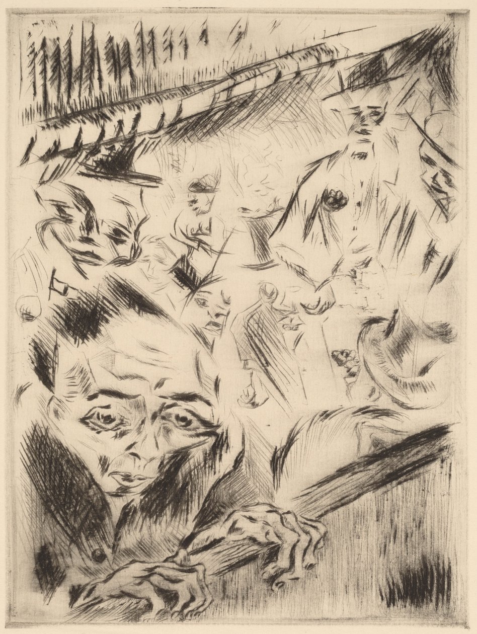 Robert i teatret, 1918. af Walter Gramatte