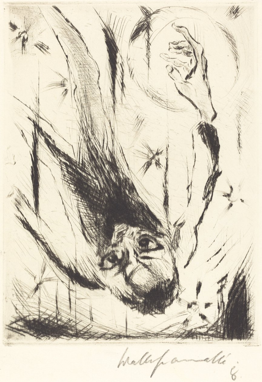 Faldet ind i det uendelige, 1918. af Walter Gramatte