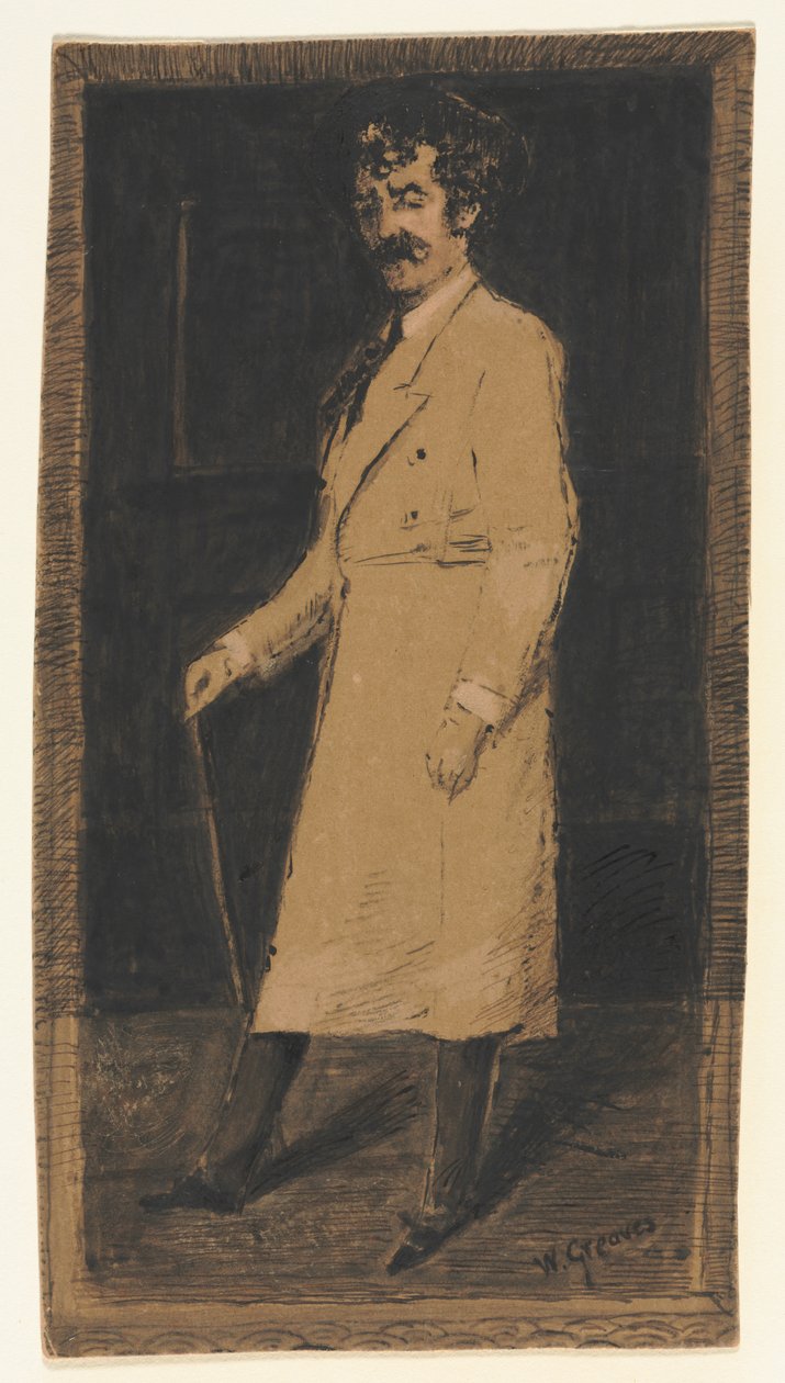 James McNeill Whistler af Walter Greaves