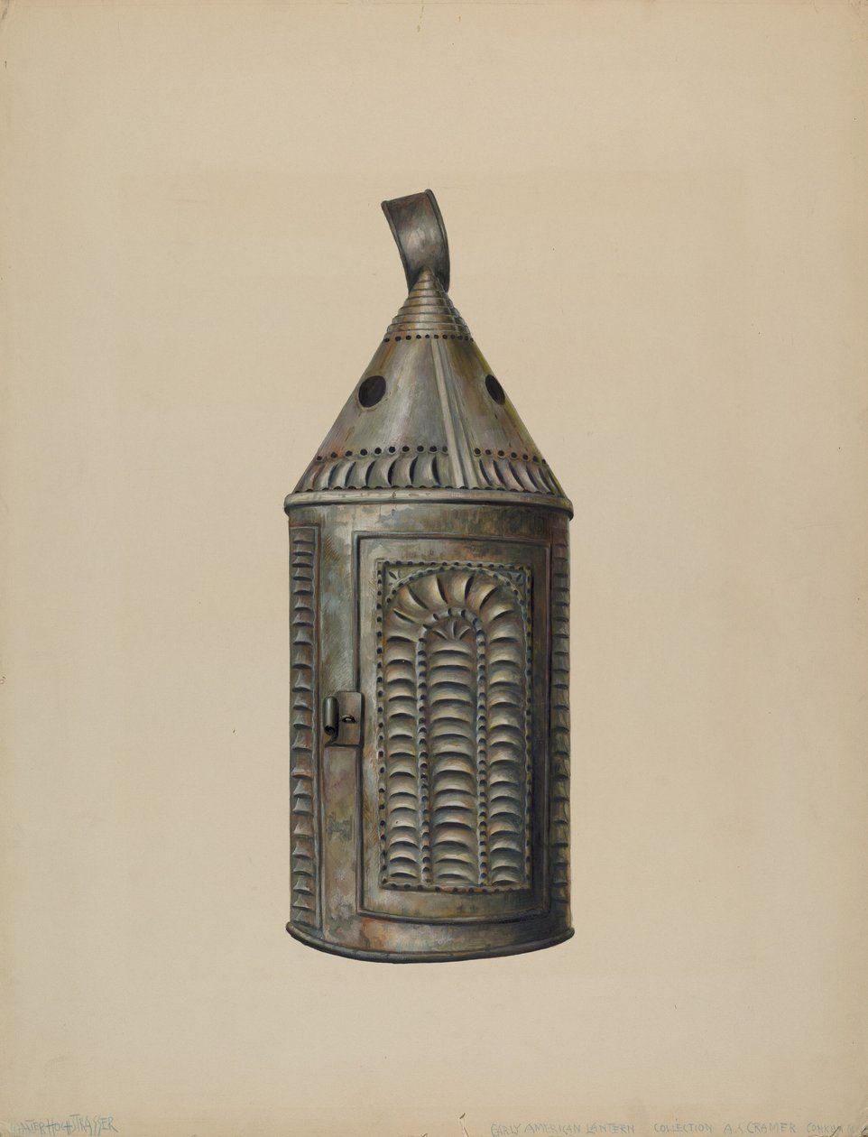 Lanterne, ca. 1938. af Walter Hochstrasser