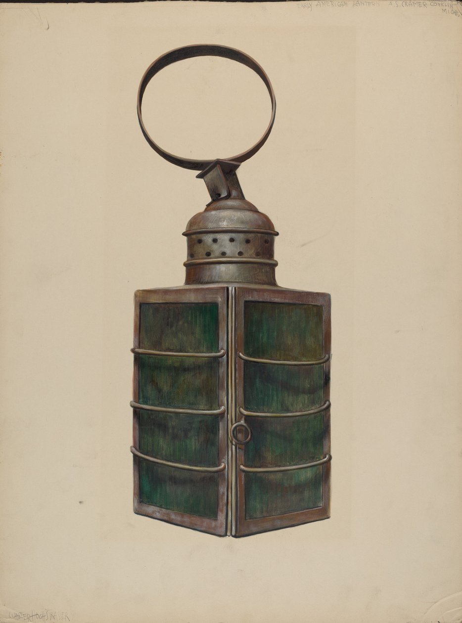 Lanterne, ca. 1938. af Walter Hochstrasser
