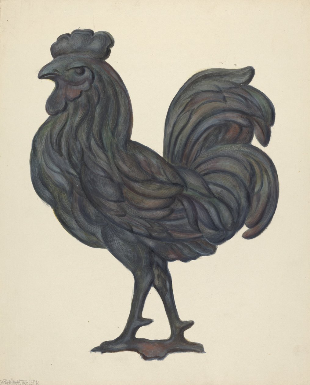 Vejrvinde, ca. 1937. af Walter Hochstrasser