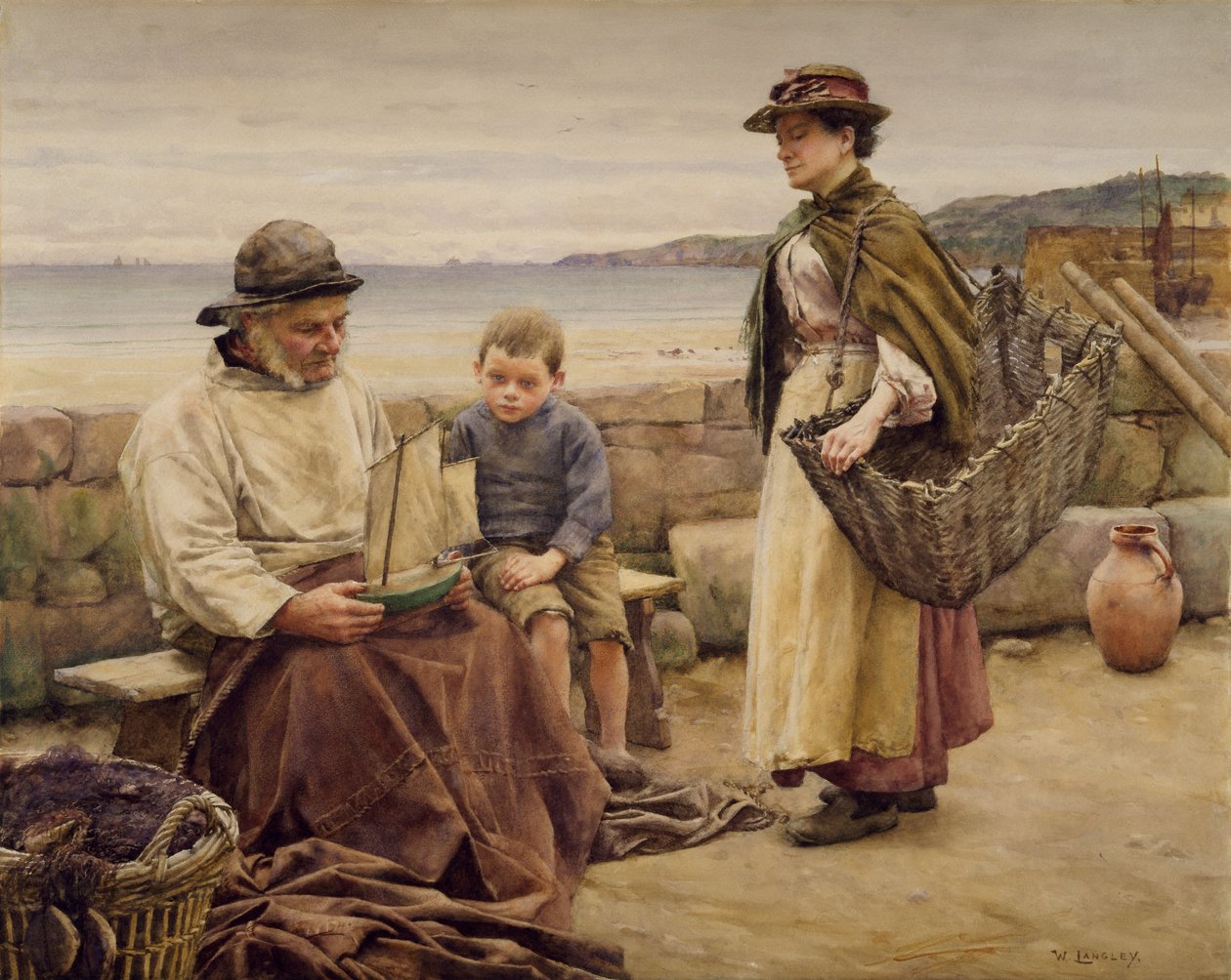 Ekspertudtalelse, 1905-06 af Walter Langley