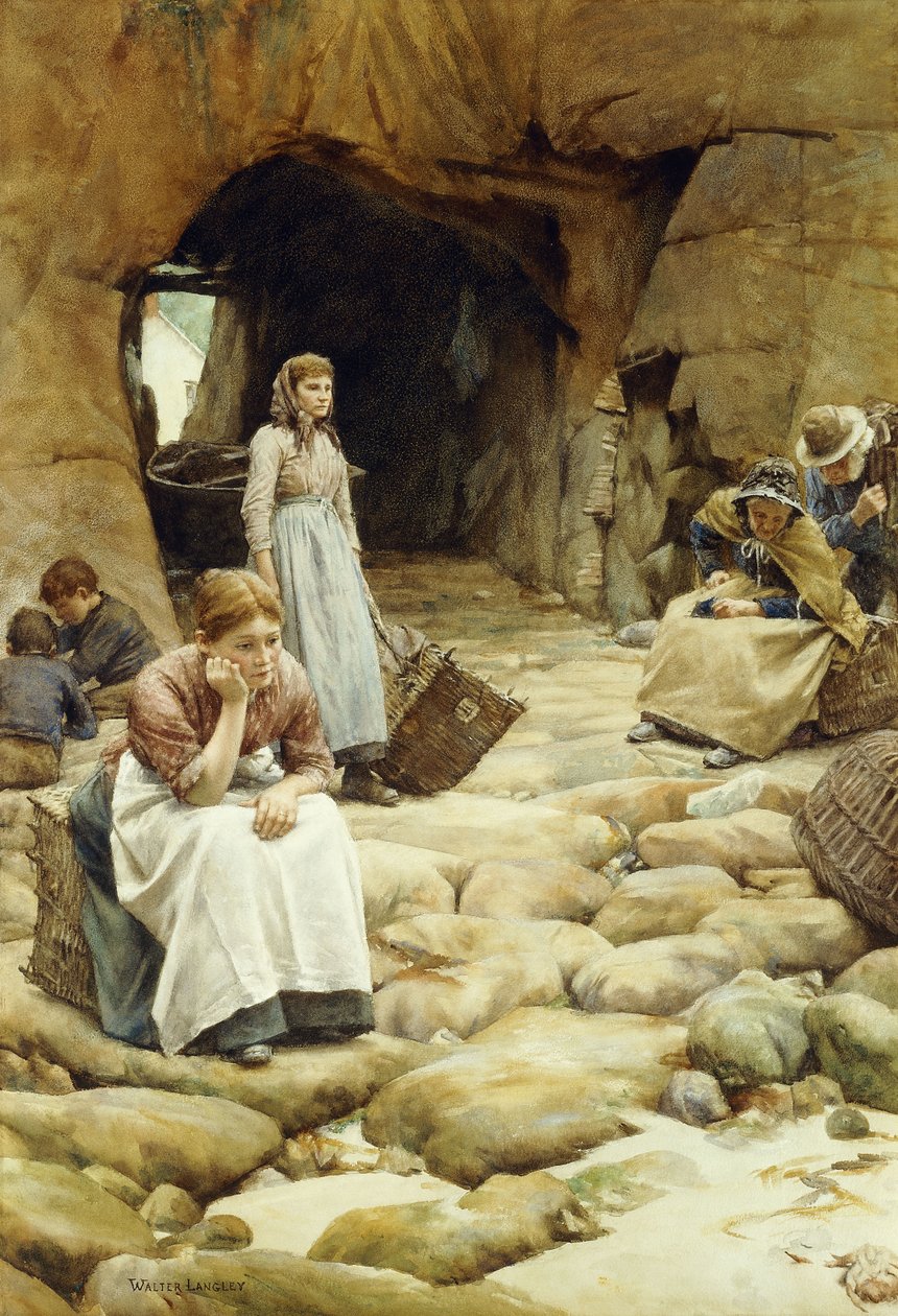 I fiskesæsonen, af Walter Langley