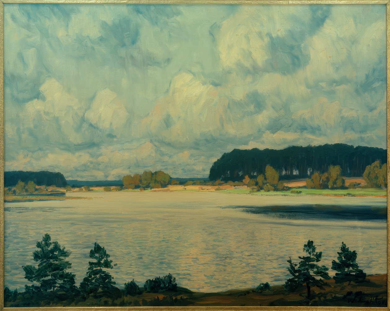 Grunewaldsee af Walter Leistikow