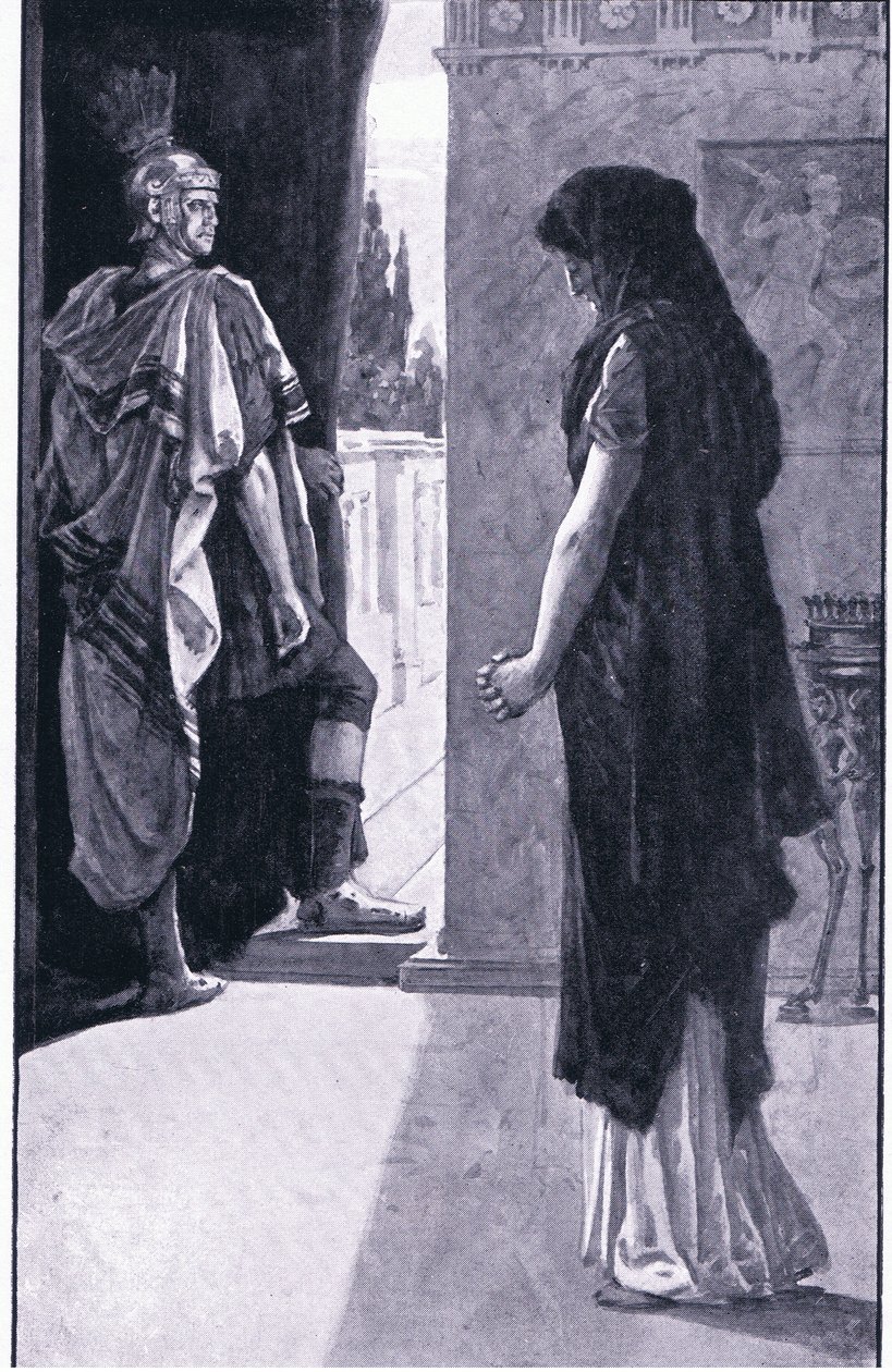 Anthony og Octavia, 1900-tallet af Walter Paget