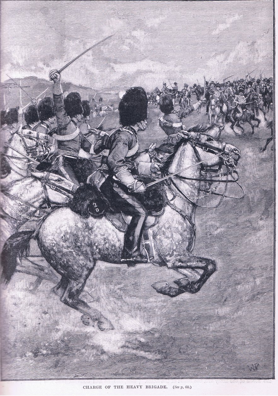 Angrebet fra den tunge brigade af Walter Paget