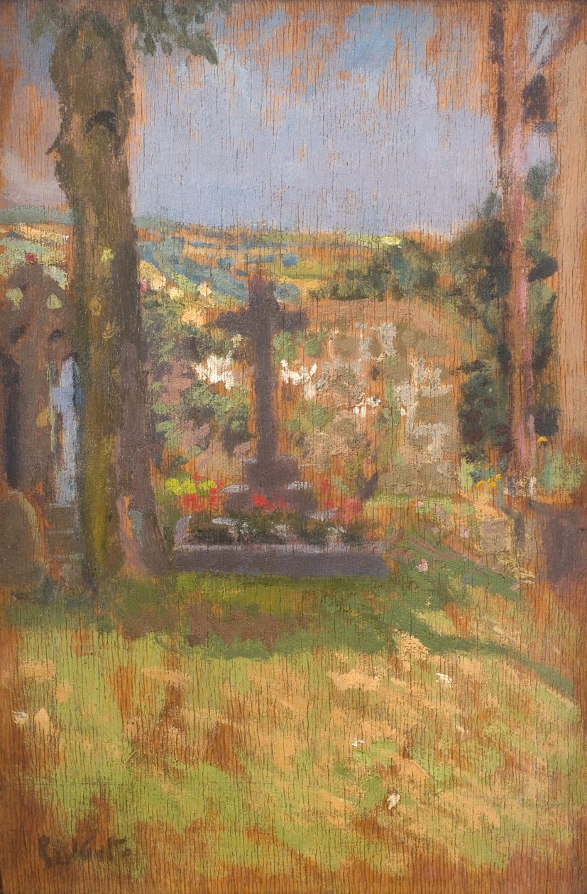 Chagford kirkegård af Walter Richard Sickert