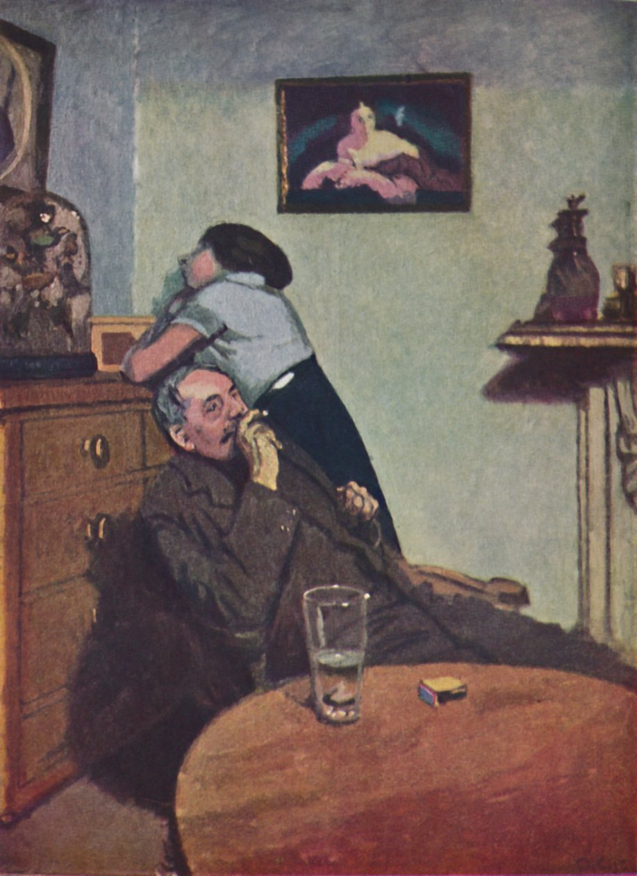 Kedsomhed, c1914, c1950. af Walter Richard Sickert