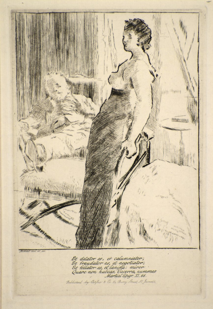 Et Delator Es af Walter Richard Sickert