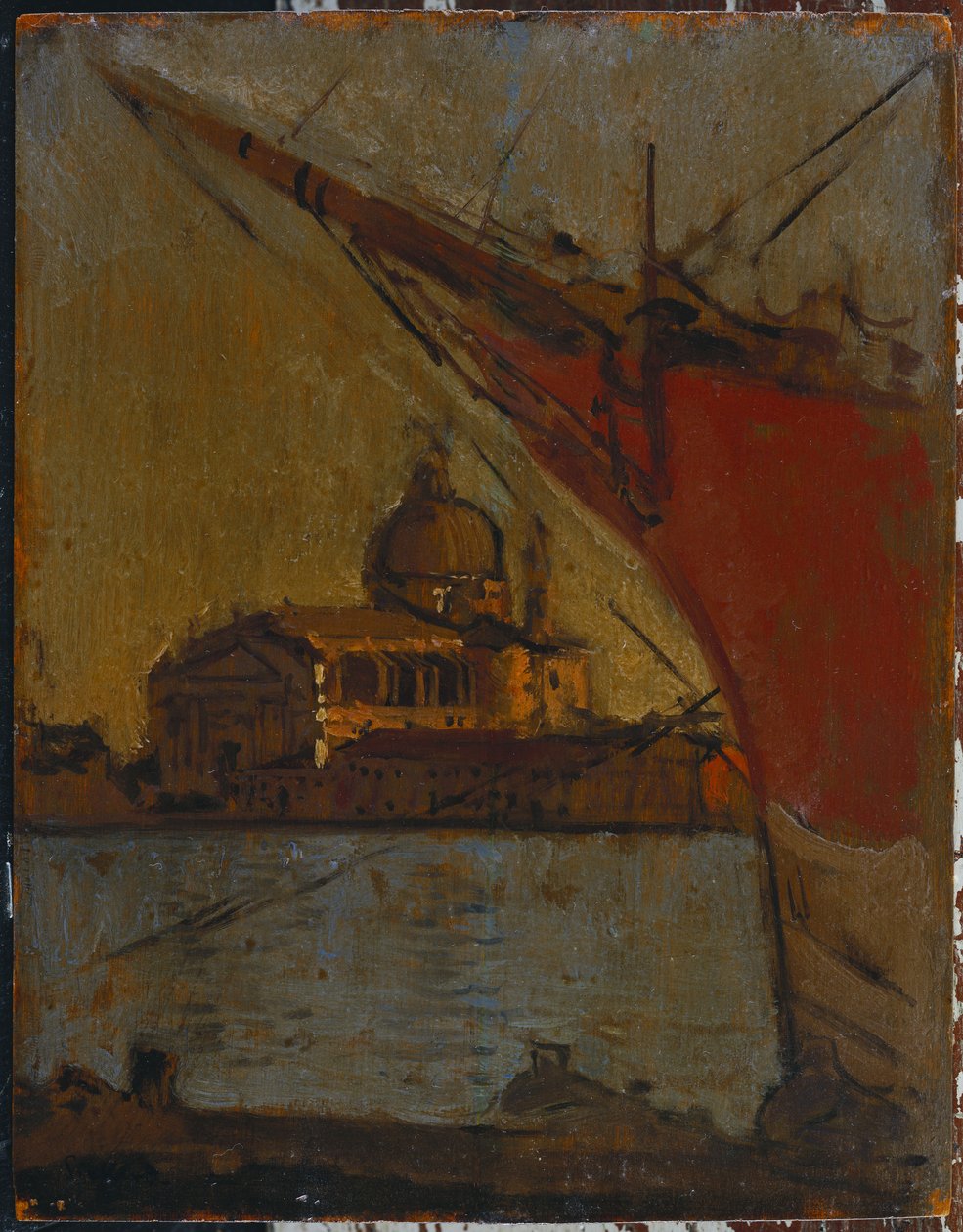 Il Redentore, fra Zattere, Venedig, ca. 1895-96 af Walter Richard Sickert