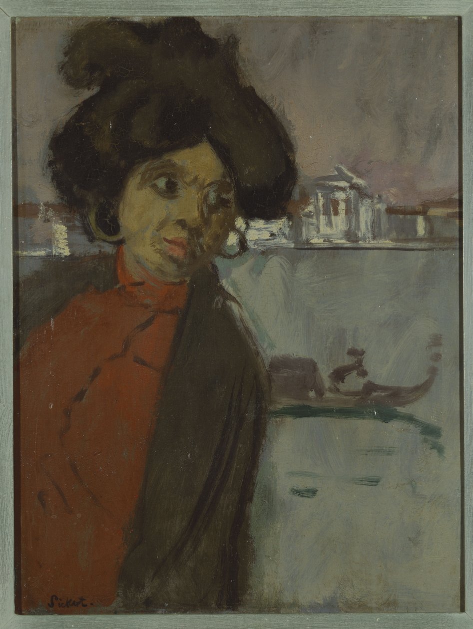 Inez på Zattere af Walter Richard Sickert